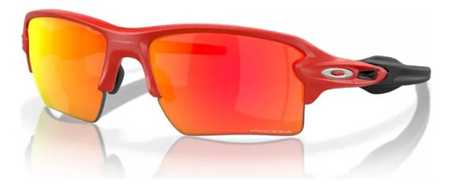 Lentes Running Oakley Flak 2.0 Xl Prizm Ruby Rojo 0oo9188918