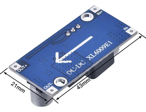 Módulo De Refuerzo Hiletgo Xl6009 Dc-dc Ajustable De 3.0 A 3