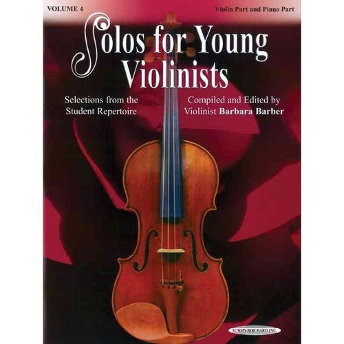 Solos Para Jóvenes Violinistas: La Parte Del Violín Y