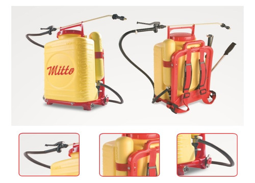 Fumigadora Manual 20l Marca Mitto