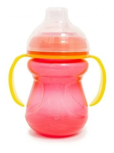 Vaso Bebe Pico De Silicona Asas Tapa 300ml Love Micieloazul