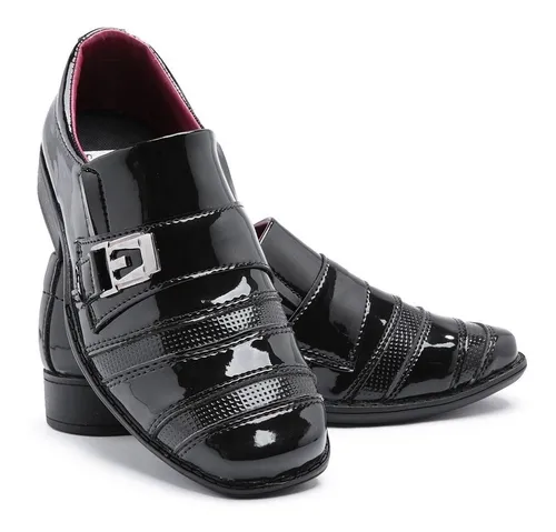 Kit 3 Pares Sapato Social Infantil Masculino Frete Gratis K2
