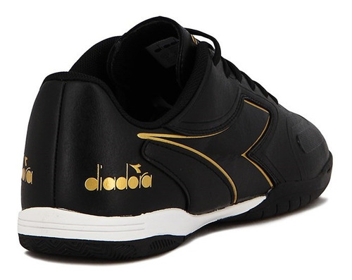 Imagen 3 de 5 de Diadora Barricade Futbol Sala Teen Negro-dorado