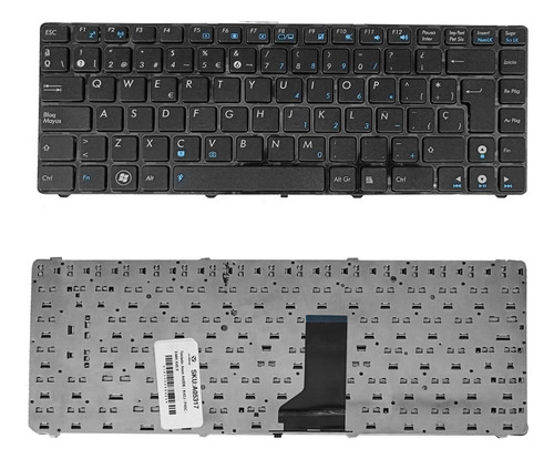 Teclado Portatil Asus K43e K42f X44h X43 X43s K42f