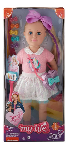 My Life As 18 Muñeca Jojo Siwa Poseable Con Teléfono Celular