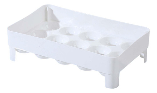 Q Caja De Almacenamiento De Huevos Para Refrigerador,