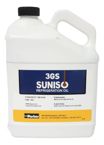 Aceite Suniso 32 Galon 3gs Marca Parker _