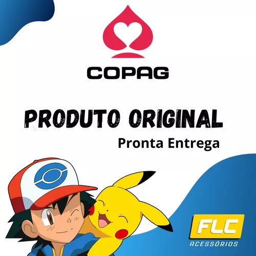 Jogo de Cartas Pokemon GO Box Especial Treinadores Valor Copag - Amarelo