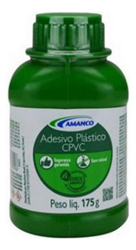 Cola Para Tubos E Conexoes Cpvc Amanco 175gr. Com Pincel (ag