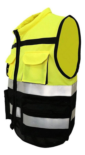 Nya Seguridad De Cremallera Frontal De Alta L 170 Amarillo