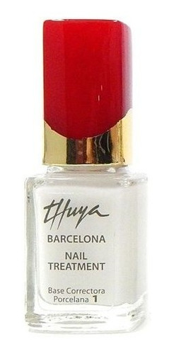 Thuya Esmalte Uñas Tratamiento Base Correctora Porcelana N°1