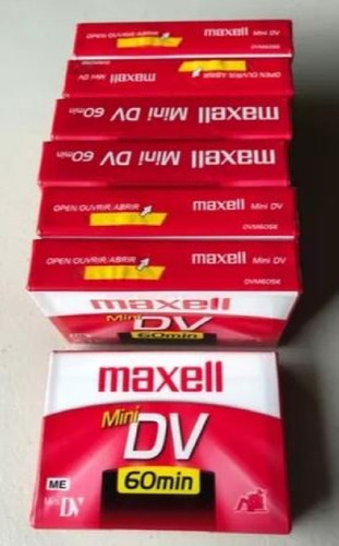 Cassette Mini Dv 60 Min / 90 Min Maxell