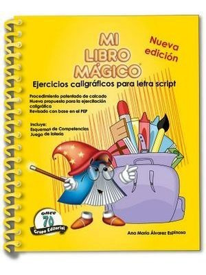 Imagen 1 de 1 de Mi Libro Magico -ejercicios Caligraficos Script- (amarillo