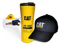 Comprar Gorra Caterpillar + Termo Cat  + Llave De Encendido Cat.
