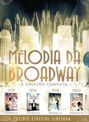 Melodia Da Broadway - Box Com 4 Dvds - Charles King