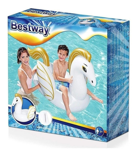 Unicornio Flotador Gigante Inflable Bestway Pileta Oferta!