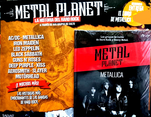 Metal Planet Editorial Salvat Edición 2 Metallica