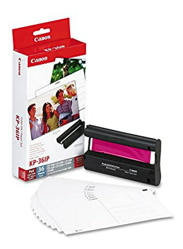 Paquete Canon Kp-36ip Papel Para Impresora Canon (36 Hojas).