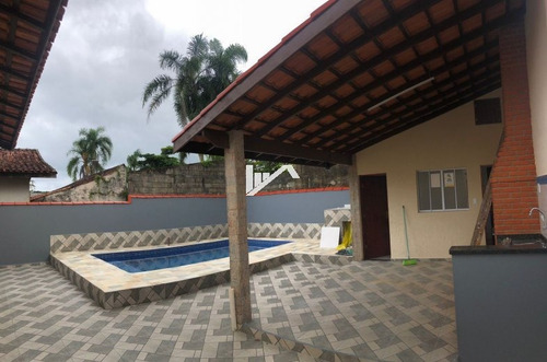 Imagem 7 de 14 de Linda Casa Com Piscina À Venda Na Praia De Itanhaém