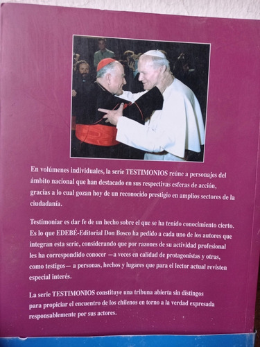 Libro Con La Vida Y Obra Del Cardenal Raúl Silva Henriquez (Usado)