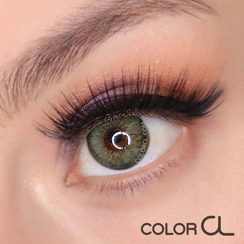 Imagen 3 de 9 de Siesta Black Bliss Khaki - Lentes De Contacto