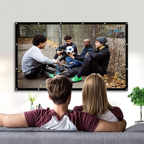 Telón Para Proyector 150 Pulgadas 16:9 Proyección Espesar