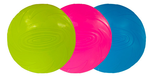 Fresbee De Goma Para Perros - Colores Variados 