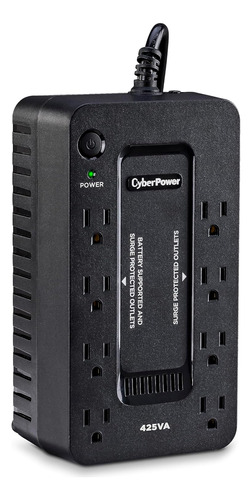 Sistema Ups En Espera Cyberpower 425va 260w, C/ 8 Tomas