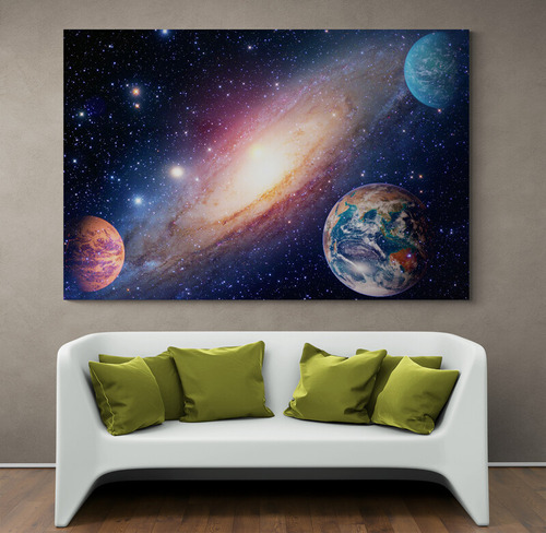 Cuadro En Lienzo Tayrona Store De Planetas 001 70x50cm