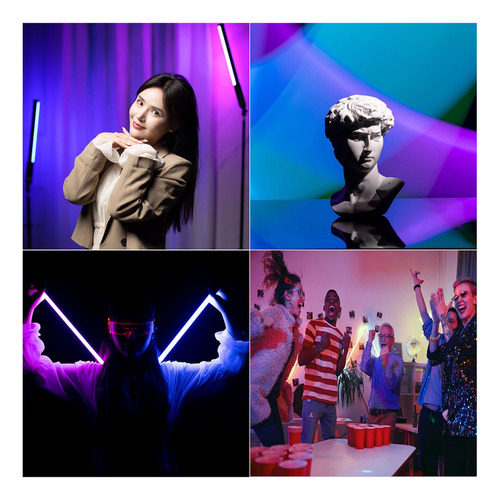 Ulanzi Vl119 Rgb Tube Light Handheld Led Varinha De Luz De V
