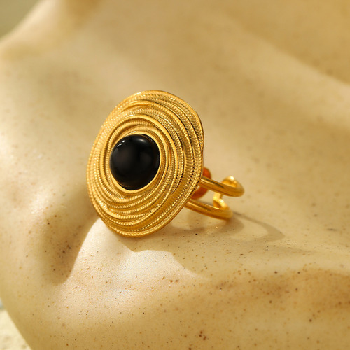 Anillo Retro Con Forma De Ojo De Horus, Ligero, Lujoso Y Mod
