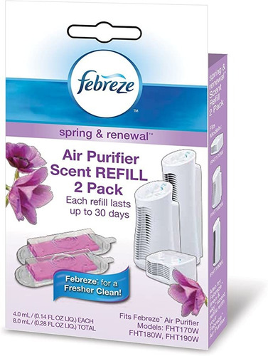 Febreze - Recambio De Aroma, Resorte Y Renovación, Paquete D