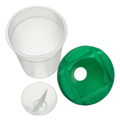 Juego De 9 Vasos De Pintura Antiderrames Con Pinceles Y Pint
