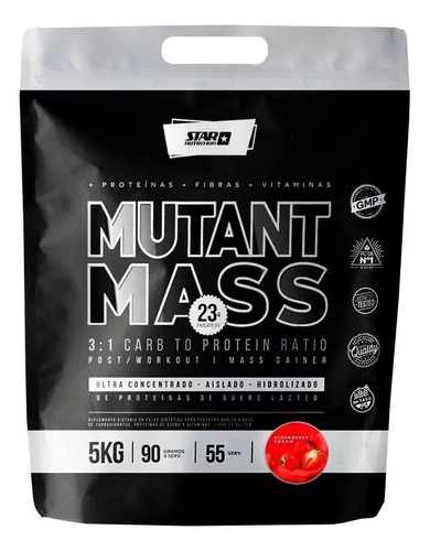 Mutant Mass 5kg Star Nutrition Gainer