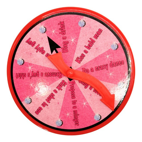 Juego De Ruleta Rosa Para Despedida De Soltera Retos 