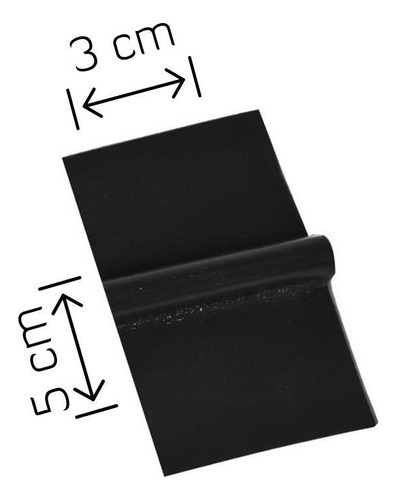Eletrodo De Borracha 5x3cm Kit Com 10 Estética Fisio Anvisa
