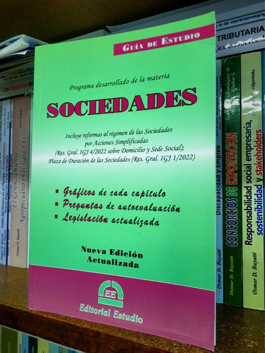 Guia De Estudio Sociedades - Ed. Estudio Ultima Edicion