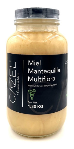 Miel Mantequilla Multiflora Pura De Abeja 1.30kg Oaxaca