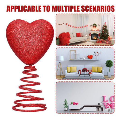 Adorno Para Árbol Con De Corazón Para El Día De San Valentín