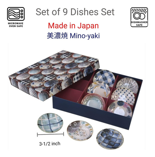 Set De Platos Aperitivo Redonda Porcelana 6 Pz 25.4 Cm