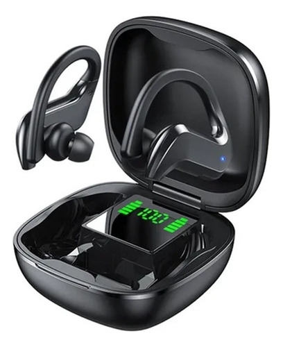Auricular Md03 Bluetooth 5.0 Race Sports Hook Proof D'agu