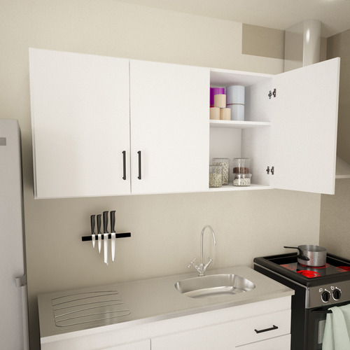 Mueble Alacena Cocina 3 Puertas Melamina 120cm Oferta!!!
