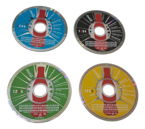 Colección Coca - Cola Sony 4 Mini Disc Edición Limitada