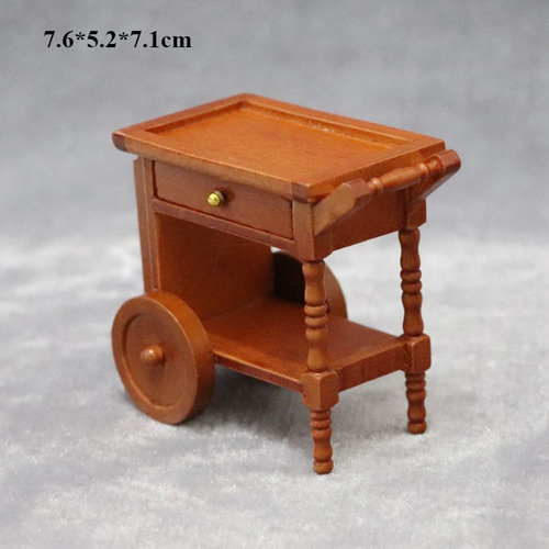 Miniarmario Con Cajones 1/12 Dollhouse Furniture, 9 Estilos