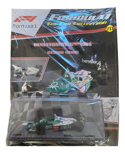 Coleccion Formula 1 Benetton B186 1986 Gerhard Berger #70