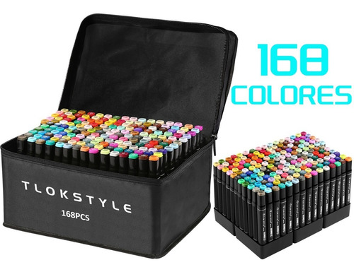 Imagen 1 de 7 de 168 Colore Marcadores Doble Punta Plumones Punta Pincel