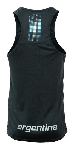 Imagen 3 de 9 de Remera Deportiva Musculosa Runing Argentina Atletismo Reflex