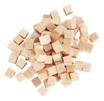Comprar Cubos De Madera Bloques Cuadrados Manualidades 20mm 108 Pzs