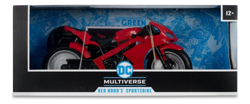 Red Hood's Sports Bike-dc Multiverse -mc Farlane Toys (Usado)