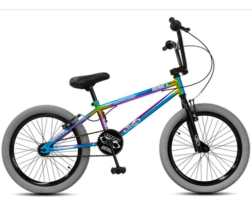 Bicicleta Pro-x Color Aro 20 Pneu Colorido Aro Aero Bmx Cor Camaleão Tamanho Do Quadro S